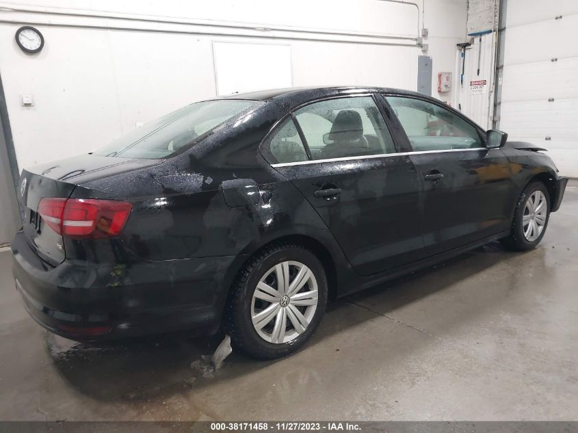 2017 VOLKSWAGEN JETTA 1.4T S - 3VW2B7AJ9HM309412