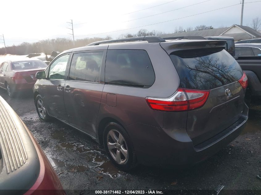 2017 TOYOTA SIENNA LE - 5TDKZ3DC6HS769860