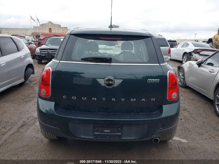 2014 MINI COUNTRYMAN COOPER WMWZB3C5XEWR38812