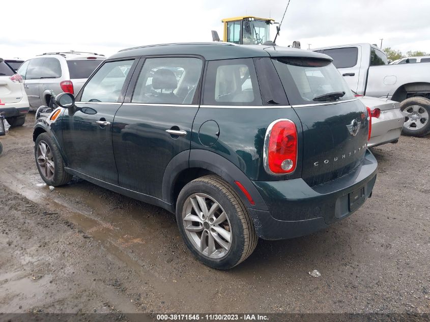 2014 MINI COUNTRYMAN COOPER WMWZB3C5XEWR38812