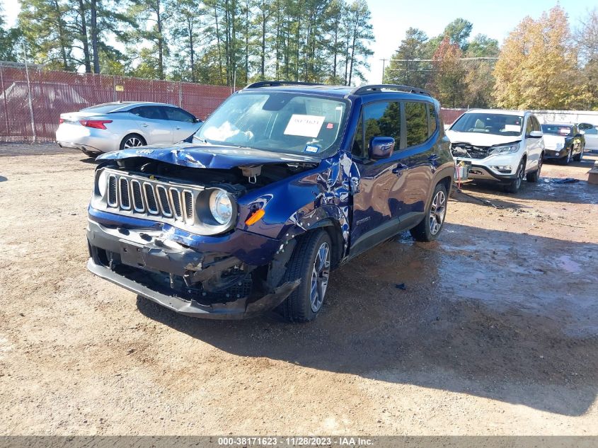 2017 JEEP RENEGADE LATITUDE - ZACCJABB9HPE38584