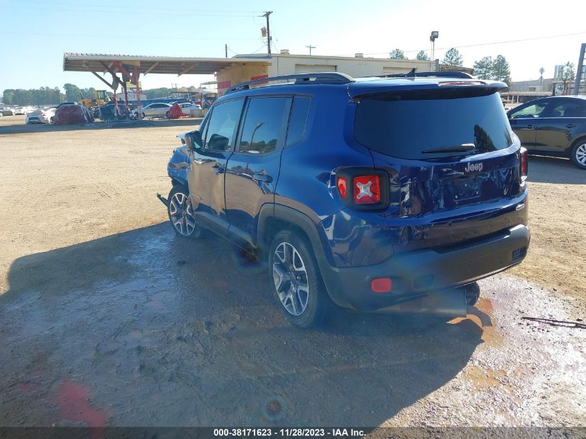 2017 JEEP RENEGADE LATITUDE - ZACCJABB9HPE38584