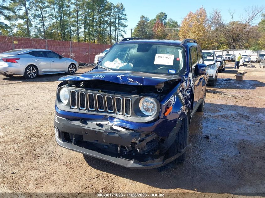 2017 JEEP RENEGADE LATITUDE - ZACCJABB9HPE38584