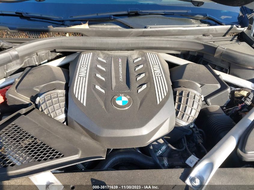 2020 BMW X7 M50I 5UXCX6C01LLE35329