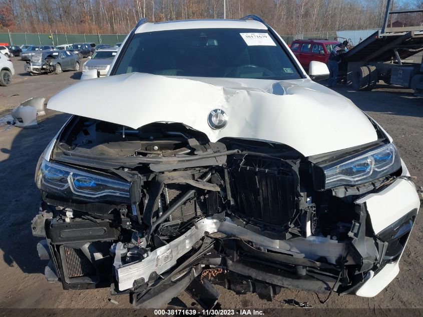 2020 BMW X7 M50I 5UXCX6C01LLE35329