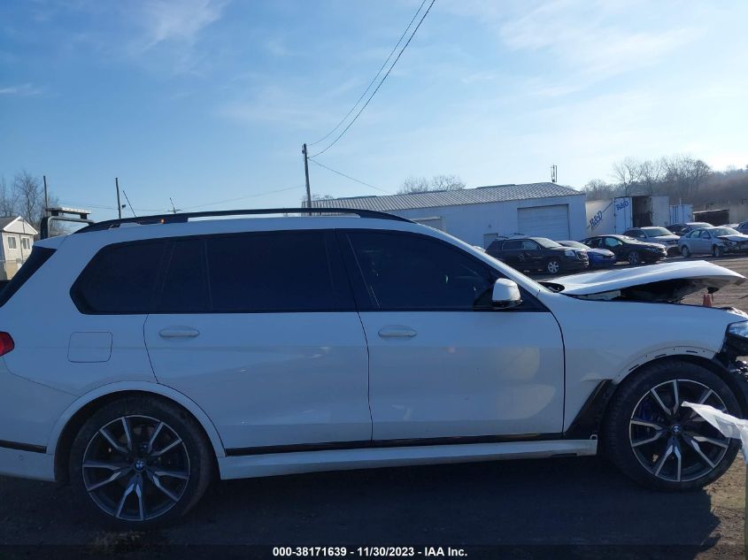 2020 BMW X7 M50I 5UXCX6C01LLE35329