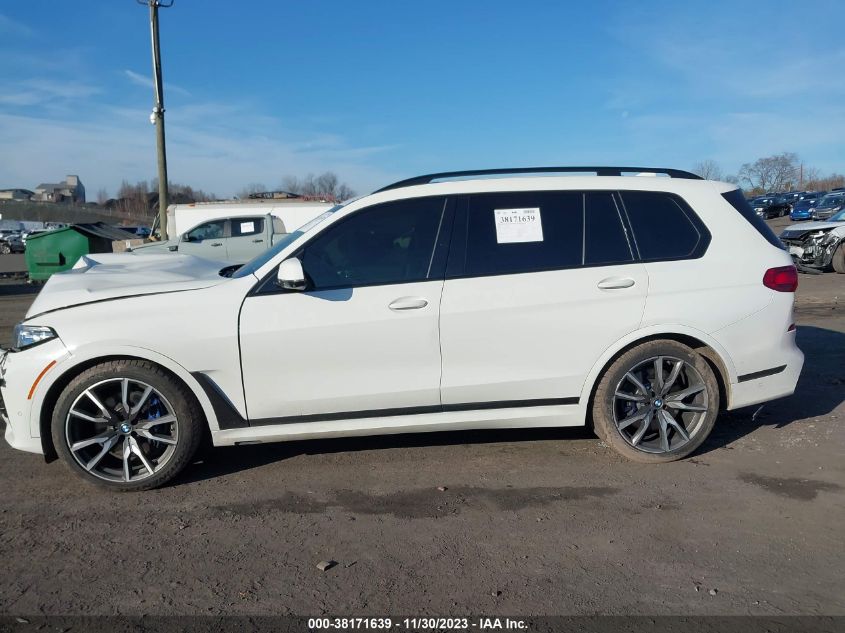 2020 BMW X7 M50I 5UXCX6C01LLE35329