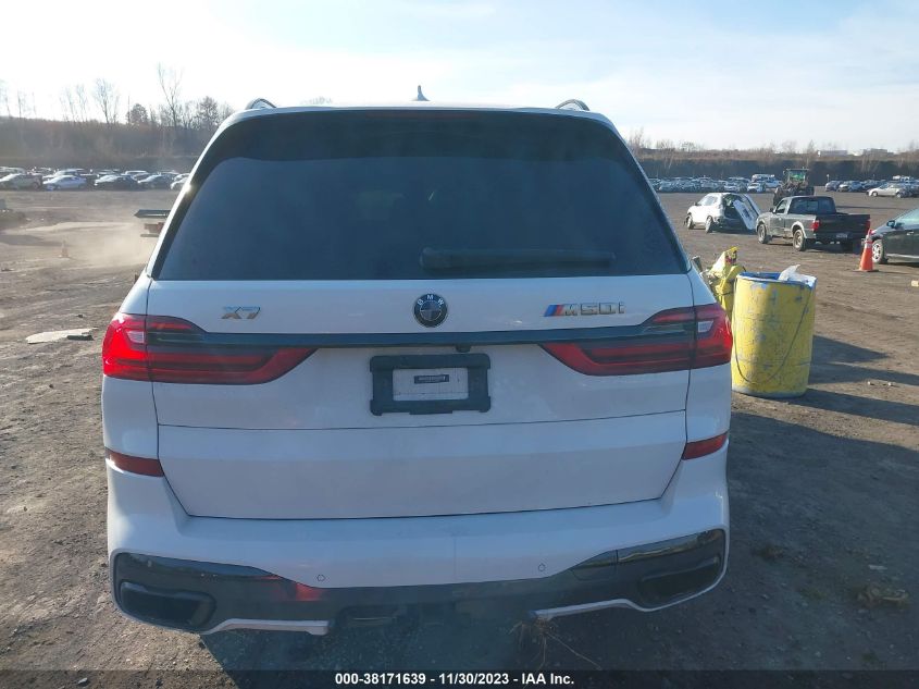 2020 BMW X7 M50I 5UXCX6C01LLE35329
