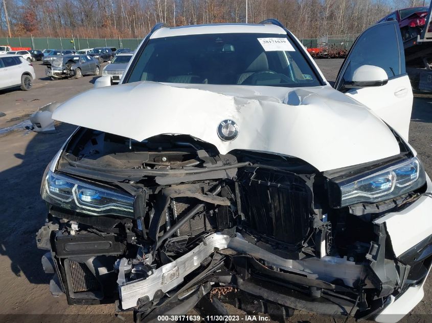 2020 BMW X7 M50I 5UXCX6C01LLE35329
