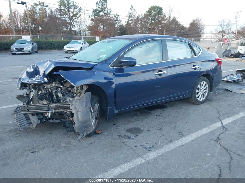 VIN 3N1AB7AP1JL659019 2018 NISSAN SENTRA S/SV/SR/SL