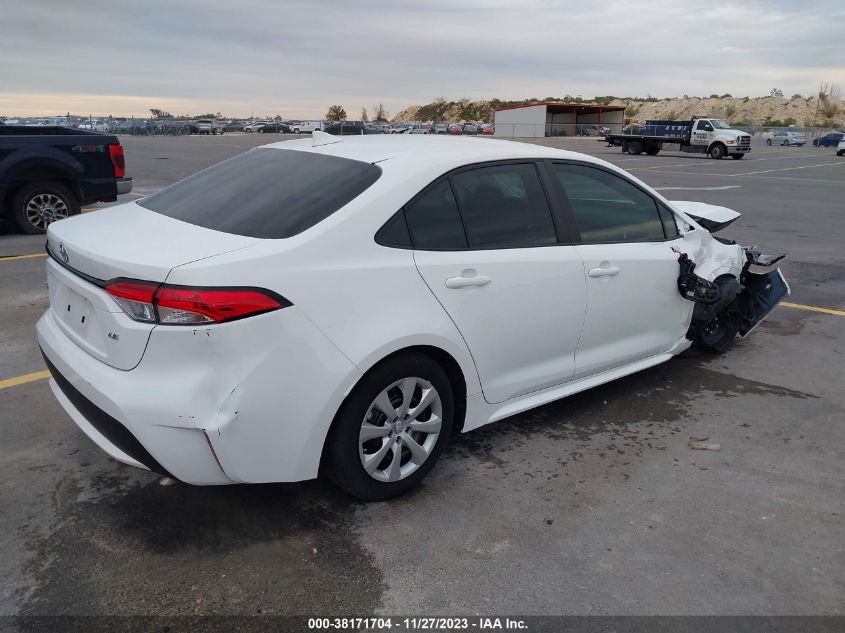 2022 TOYOTA COROLLA LE - 5YFEPMAEXNP321544