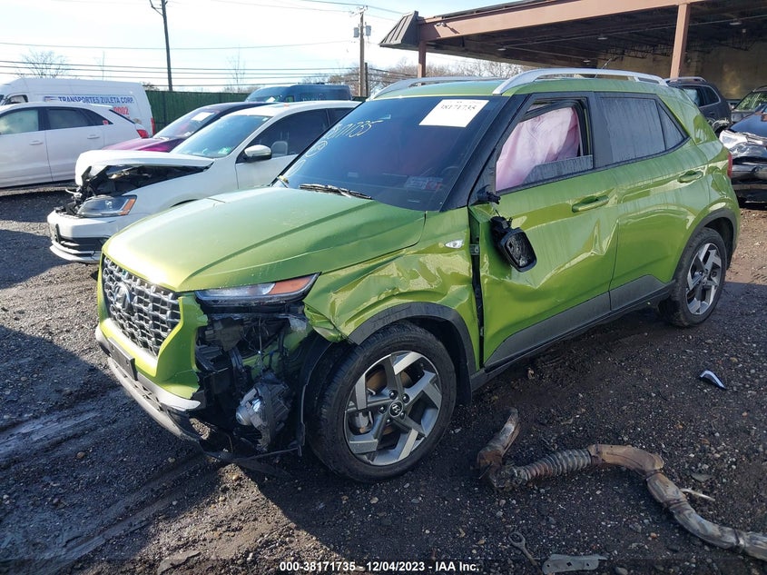 VIN KMHRC8A33PU229518 2023 HYUNDAI VENUE SEL/LIMITED