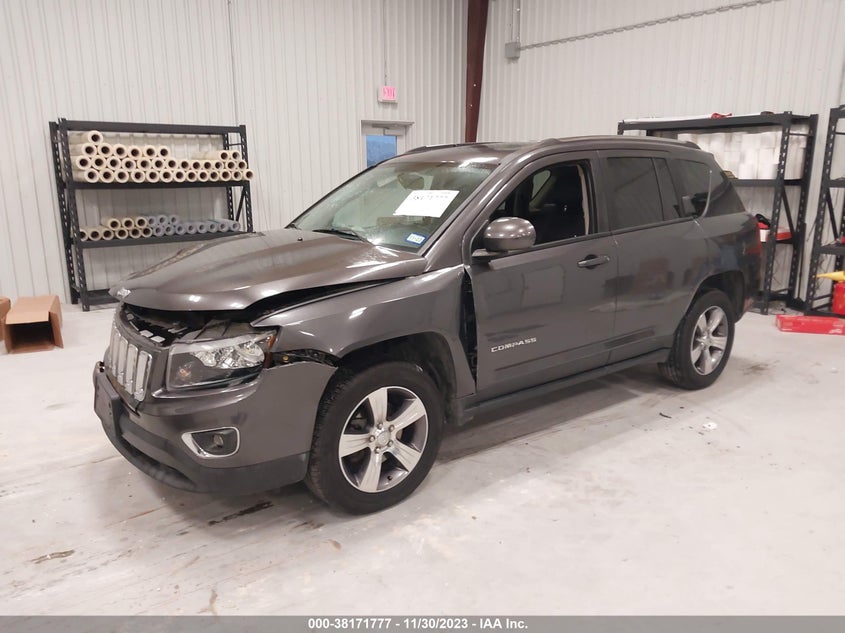 VIN 1C4NJDEB1HD164835 2017 JEEP COMPASS LATITUDE