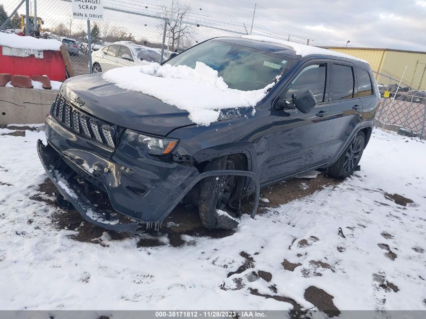 VIN 1C4RJFAG2JC360549 2018 JEEP GRAND CHEROKEE ALTITUDE 4X4