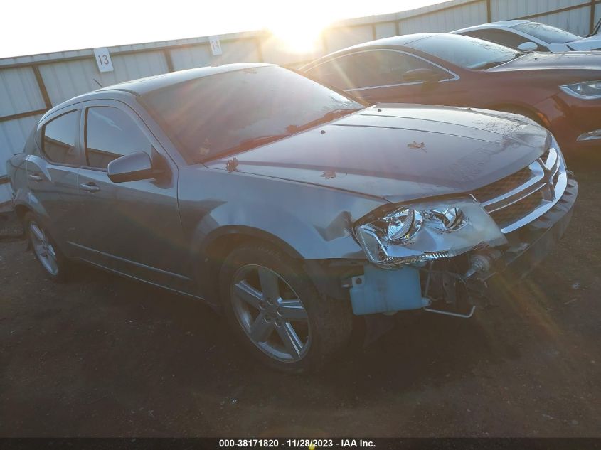2013 DODGE AVENGER SXT - 1C3CDZCB1DN665750