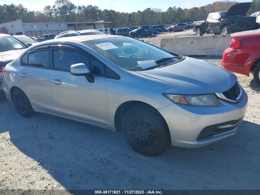 2013 HONDA CIVIC LX - 2HGFB2F5XDH539487