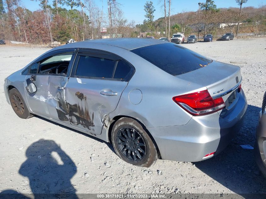 2013 HONDA CIVIC LX - 2HGFB2F5XDH539487