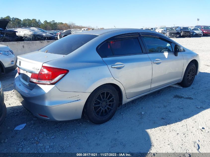 2013 HONDA CIVIC LX - 2HGFB2F5XDH539487