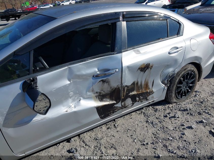 2013 HONDA CIVIC LX - 2HGFB2F5XDH539487