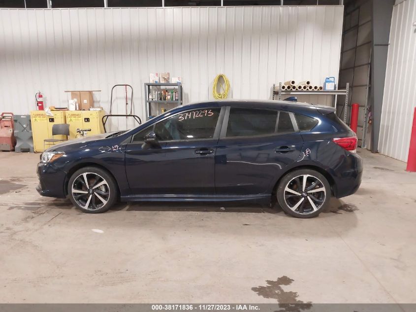 2021 SUBARU IMPREZA SPORT - 4S3GTAL64M3706470