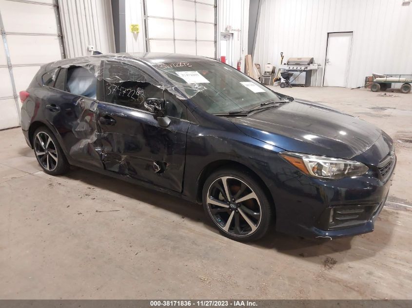 2021 SUBARU IMPREZA SPORT - 4S3GTAL64M3706470