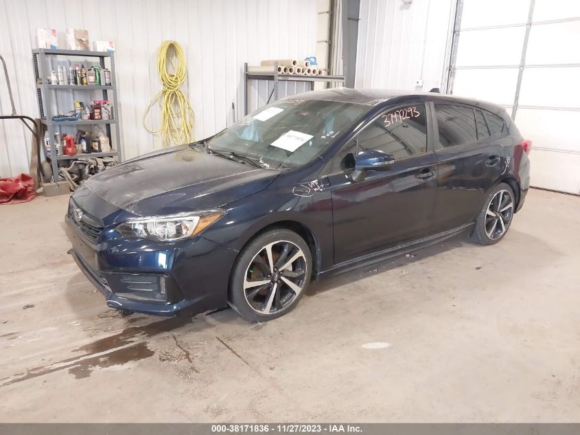 2021 SUBARU IMPREZA SPORT - 4S3GTAL64M3706470