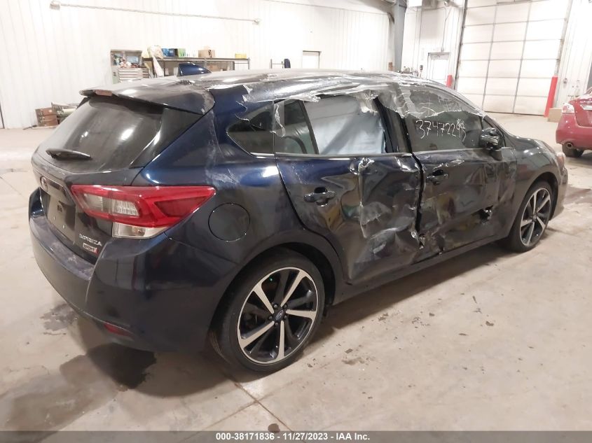 2021 SUBARU IMPREZA SPORT - 4S3GTAL64M3706470
