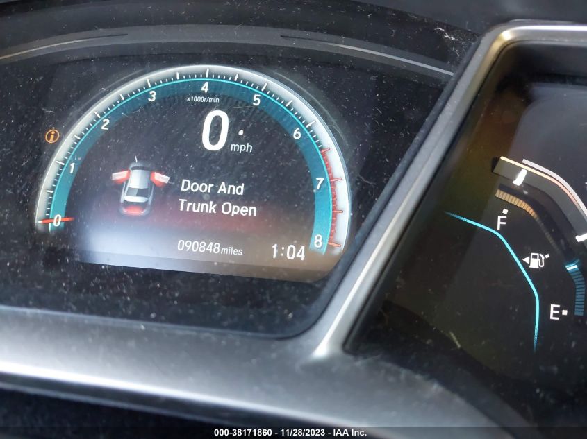 2016 HONDA CIVIC EX - 2HGFC1F3XGH650745