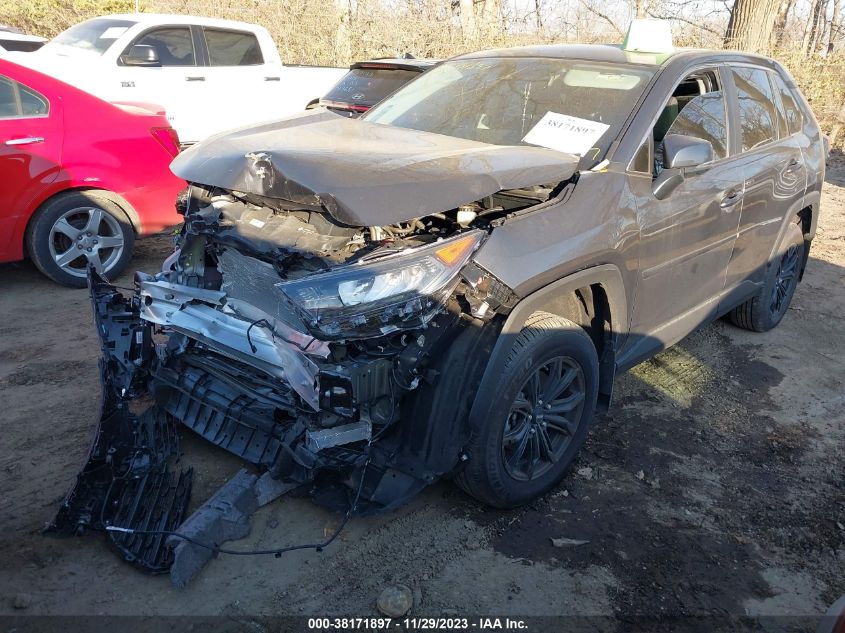 2022 TOYOTA RAV4 LE - 2T3G1RFV5NW258889