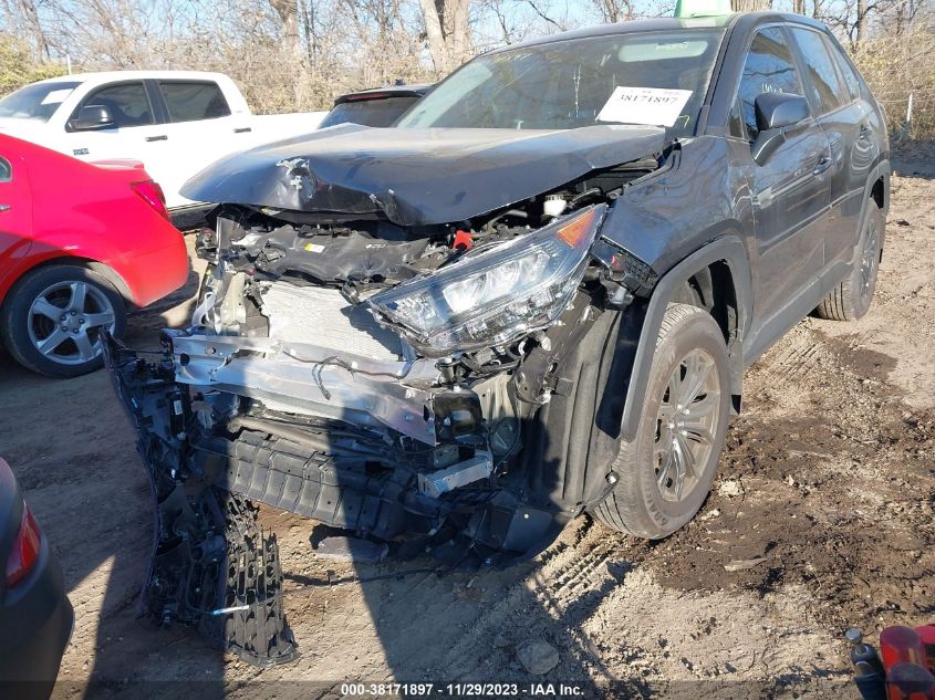 2022 TOYOTA RAV4 LE - 2T3G1RFV5NW258889