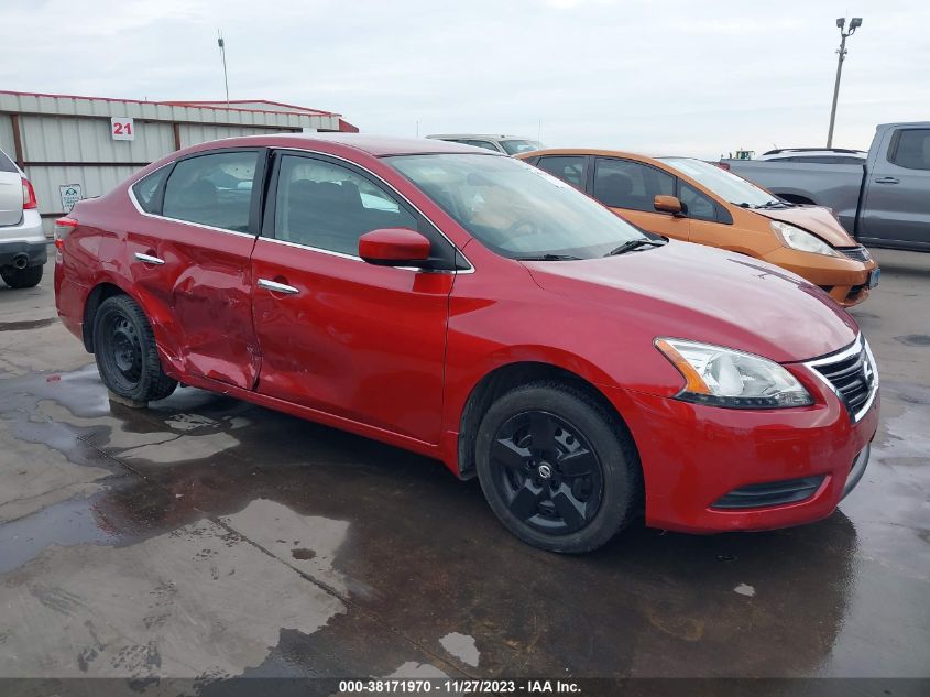 2014 NISSAN SENTRA FE+ S/FE+ SV/S/SL/SR/SV - 3N1AB7AP7EY268952