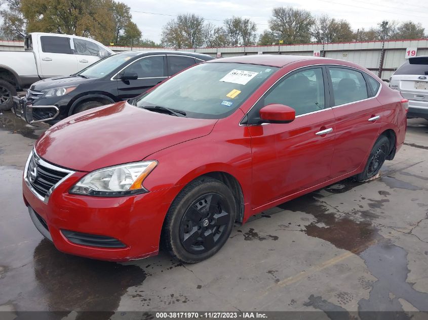 2014 NISSAN SENTRA FE+ S/FE+ SV/S/SL/SR/SV - 3N1AB7AP7EY268952