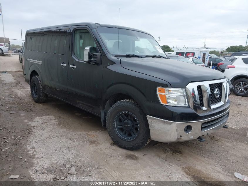 2017 NISSAN NV PASSENGER NV3500 HD SL V8 5BZAF0AA8HN850774