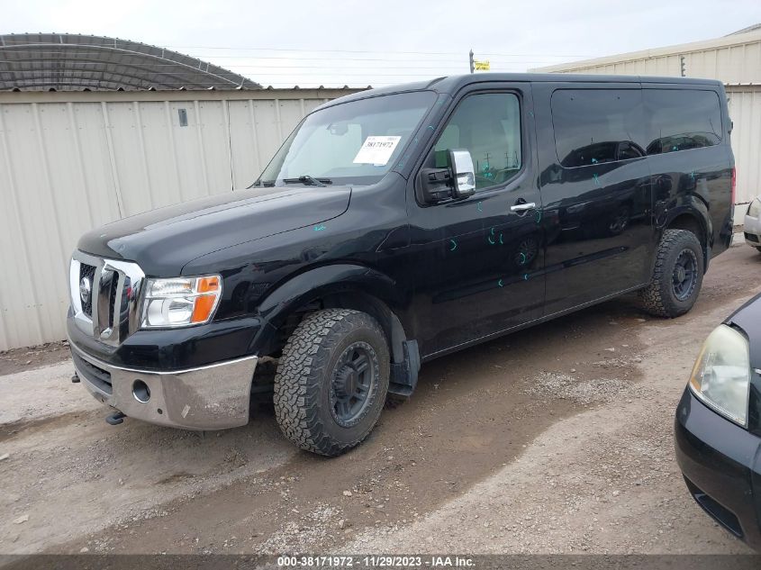 2017 NISSAN NV PASSENGER NV3500 HD SL V8 5BZAF0AA8HN850774