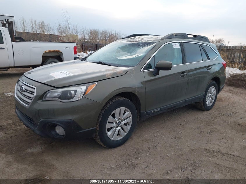 VIN 4S4BSACC4H3380447 2017 SUBARU OUTBACK 2.5I PREMIUM
