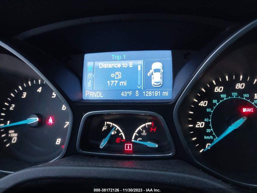 2013 FORD FOCUS SE - 1FADP3F23DL235784