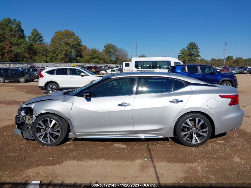 2017 NISSAN MAXIMA 3.5 PLATINUM - 1N4AA6AP8HC412697