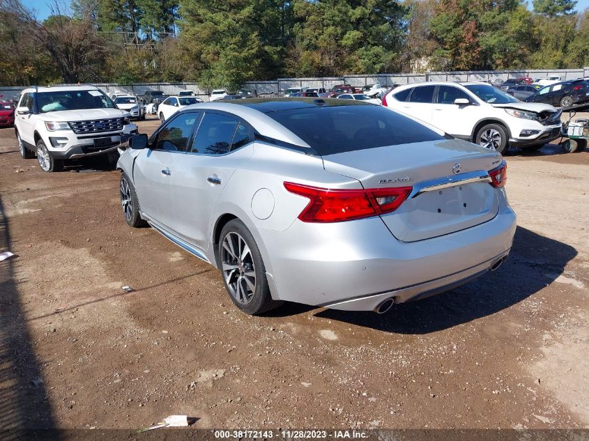 2017 NISSAN MAXIMA 3.5 PLATINUM - 1N4AA6AP8HC412697