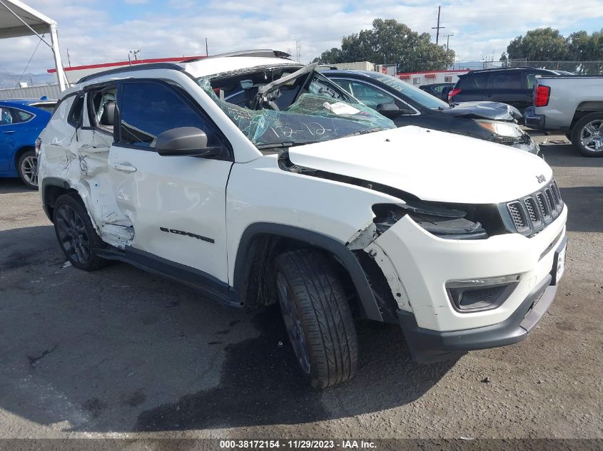 3C4NJCEB4MT545724 JEEP COMPASS 80TH EDITION 2021