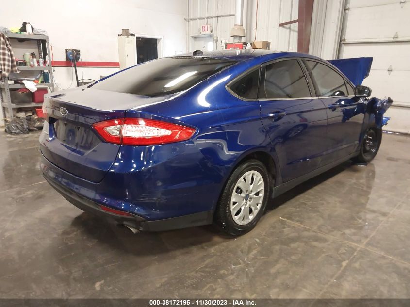 2013 FORD FUSION S - 3FA6P0G74DR378990