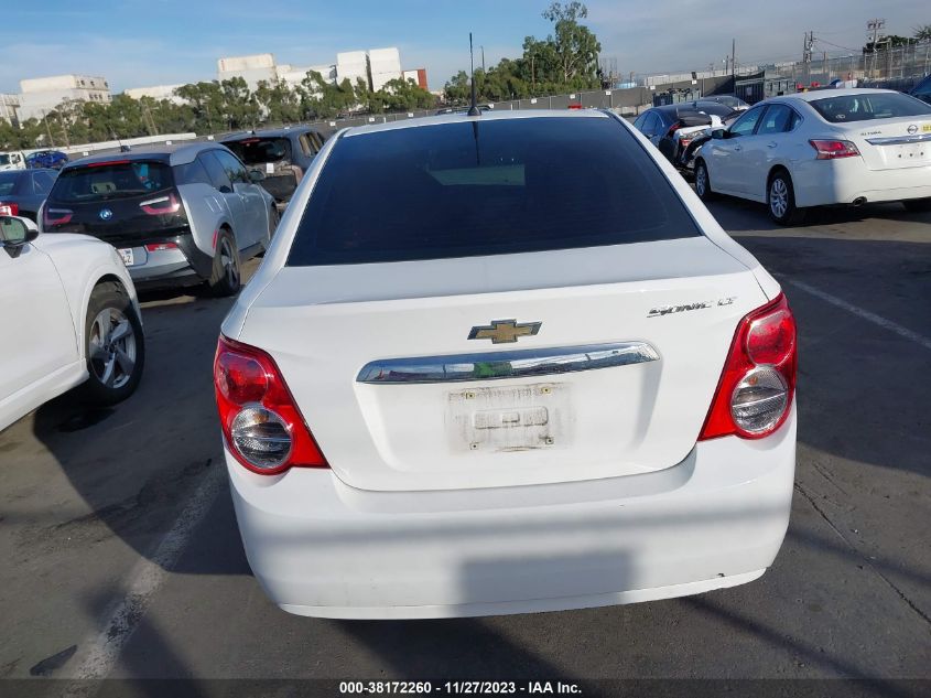 2013 CHEVROLET SONIC LT AUTO - 1G1JC5SGXD4221373