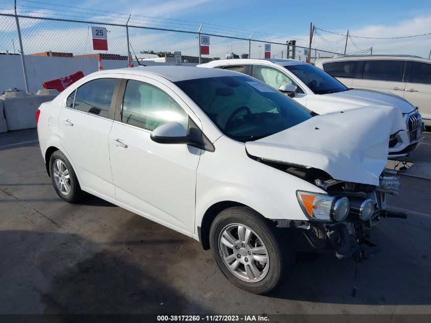 2013 CHEVROLET SONIC LT AUTO - 1G1JC5SGXD4221373