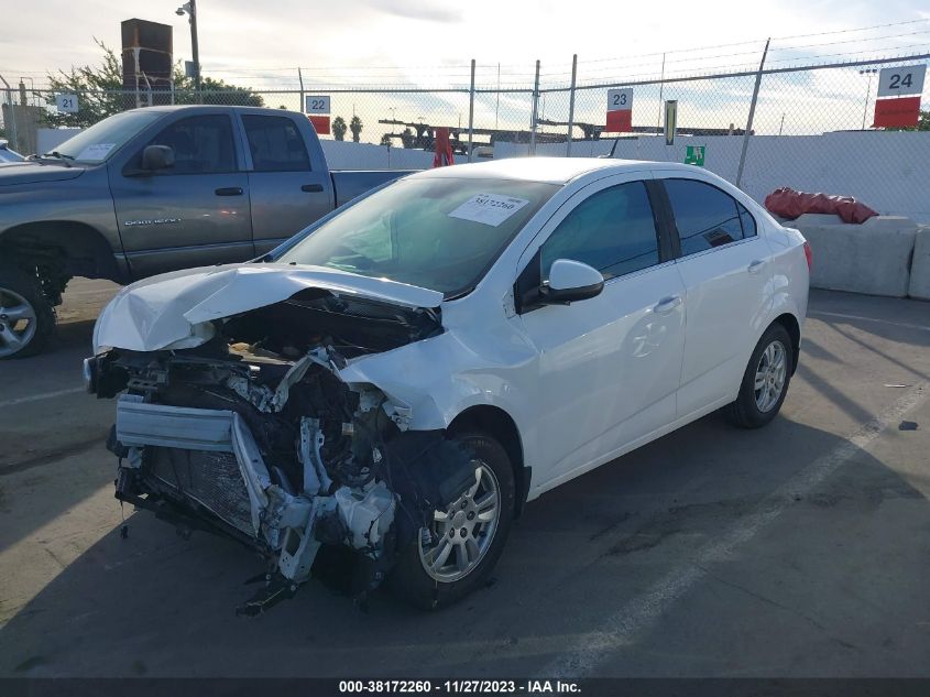 2013 CHEVROLET SONIC LT AUTO - 1G1JC5SGXD4221373