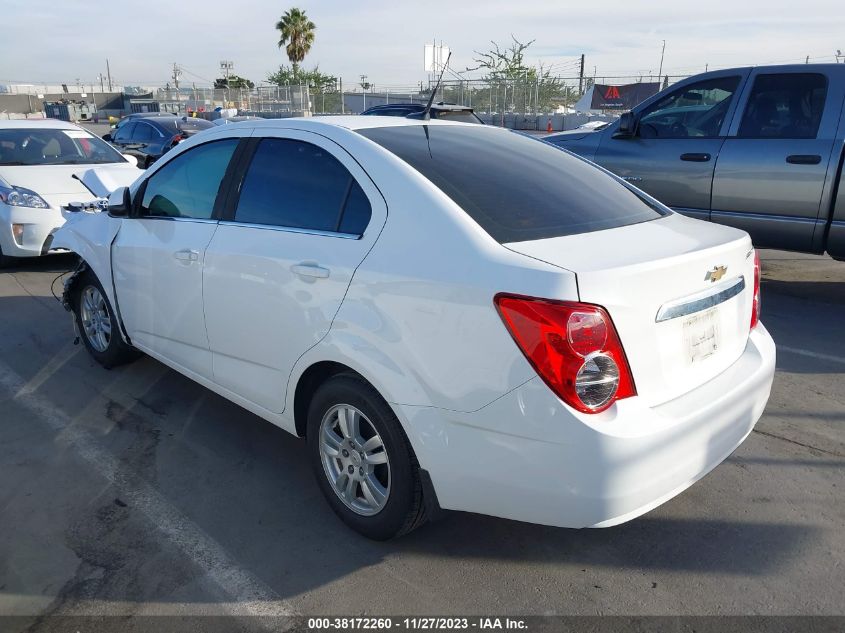 2013 CHEVROLET SONIC LT AUTO - 1G1JC5SGXD4221373