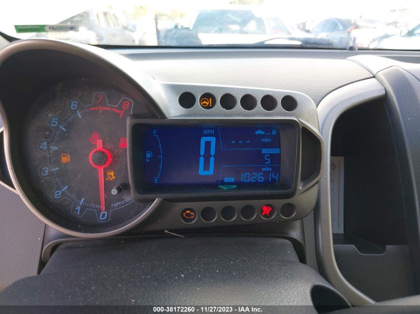 2013 CHEVROLET SONIC LT AUTO - 1G1JC5SGXD4221373