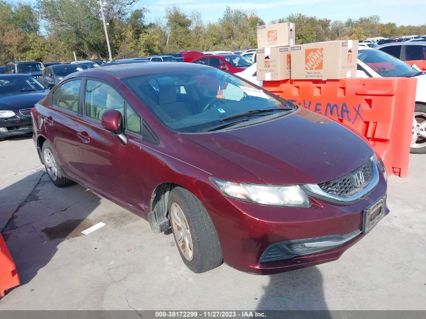 2013 HONDA CIVIC LX - 2HGFB2F51DH602427