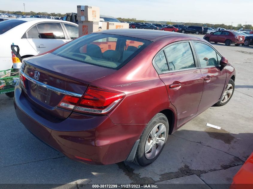 2013 HONDA CIVIC LX - 2HGFB2F51DH602427
