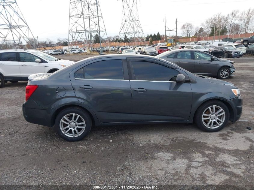 2013 CHEVROLET SONIC LT AUTO - 1G1JC5SG0D4156047