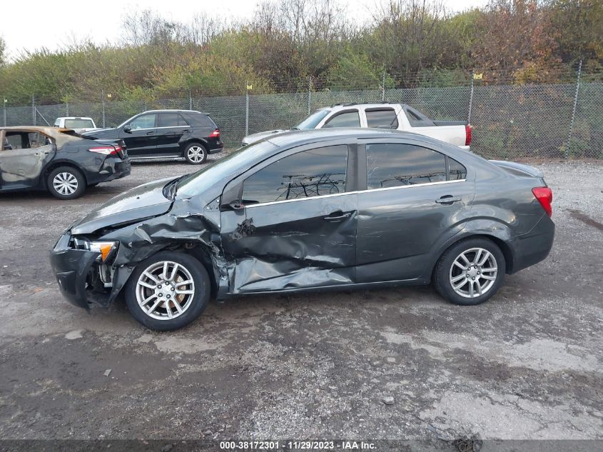 2013 CHEVROLET SONIC LT AUTO - 1G1JC5SG0D4156047