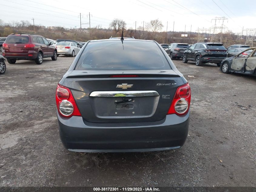 2013 CHEVROLET SONIC LT AUTO - 1G1JC5SG0D4156047